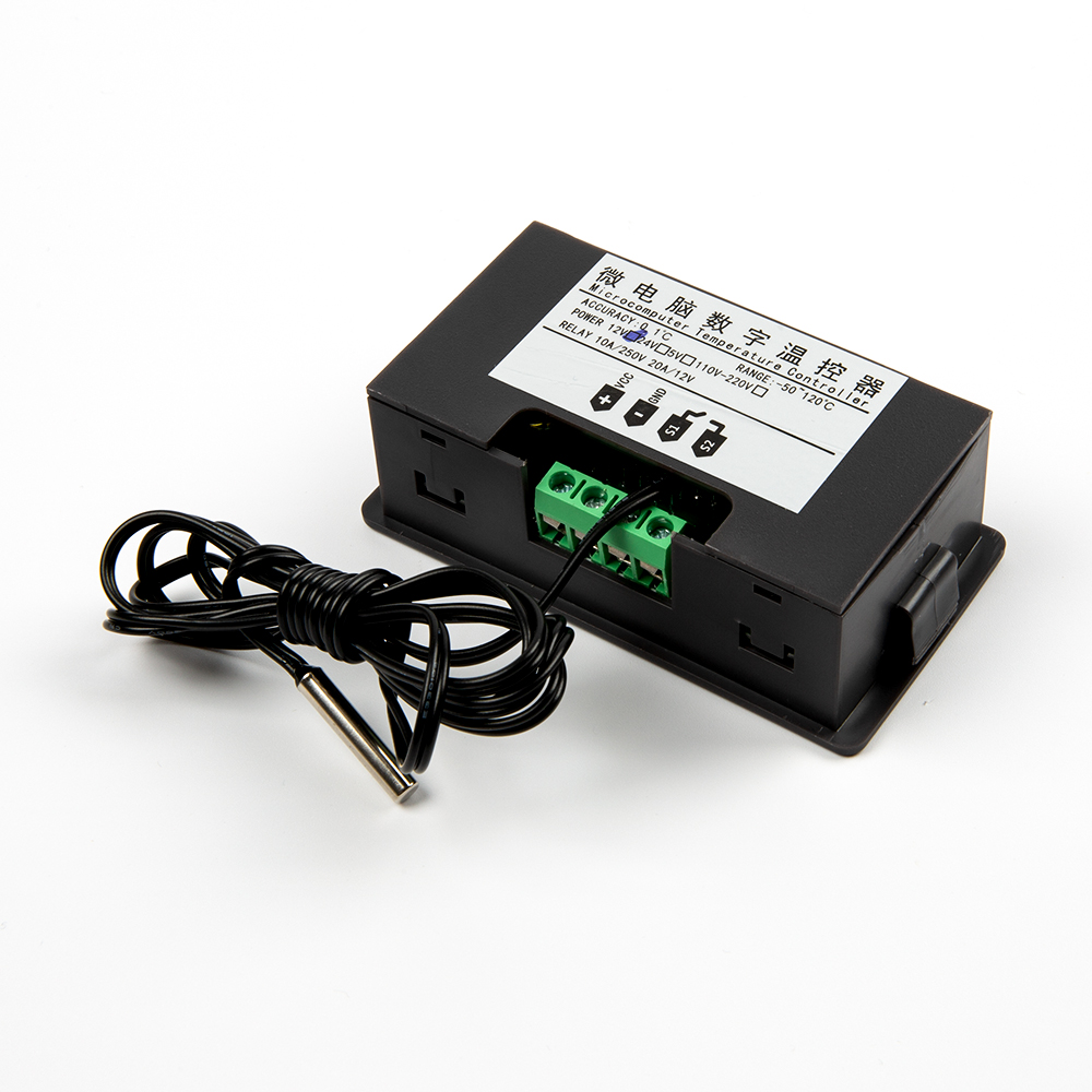 Цифровой терморегулятор (термостат) W3230 12в, кабель 1м